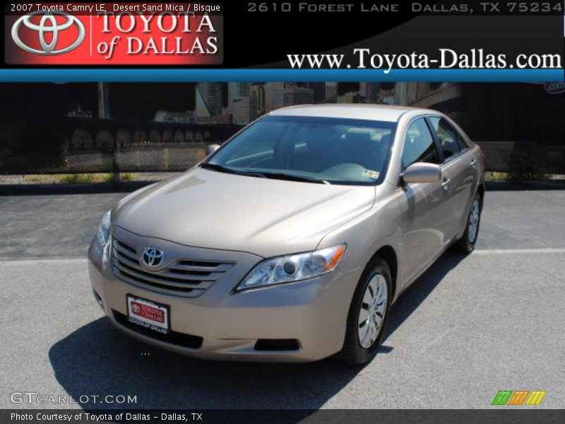 Desert Sand Mica / Bisque 2007 Toyota Camry LE