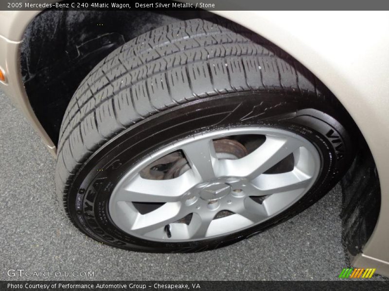 Desert Silver Metallic / Stone 2005 Mercedes-Benz C 240 4Matic Wagon