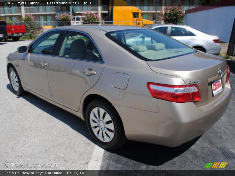 Desert Sand Mica / Bisque 2007 Toyota Camry LE