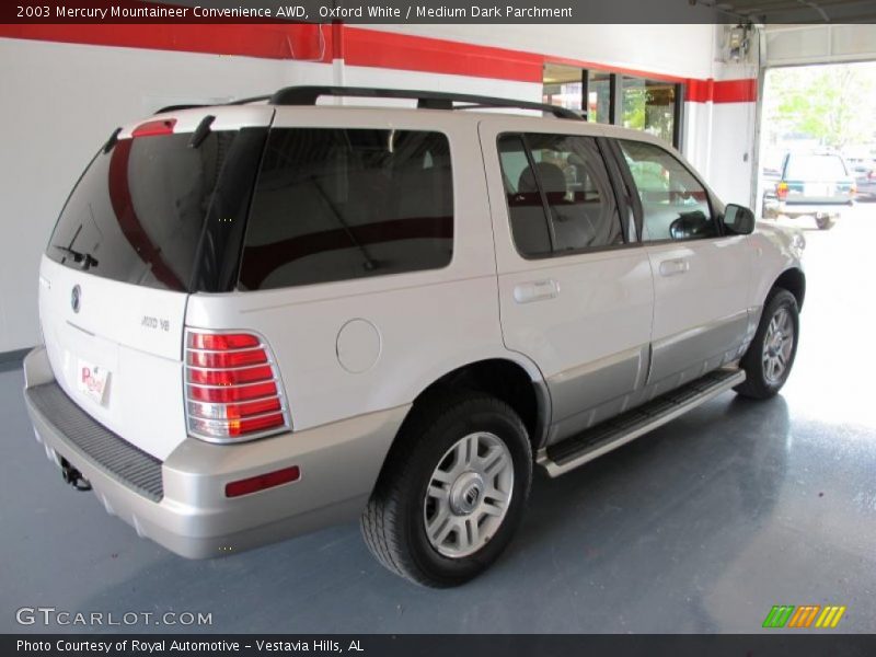 Oxford White / Medium Dark Parchment 2003 Mercury Mountaineer Convenience AWD