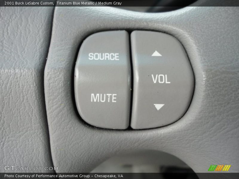 Titanium Blue Metallic / Medium Gray 2001 Buick LeSabre Custom