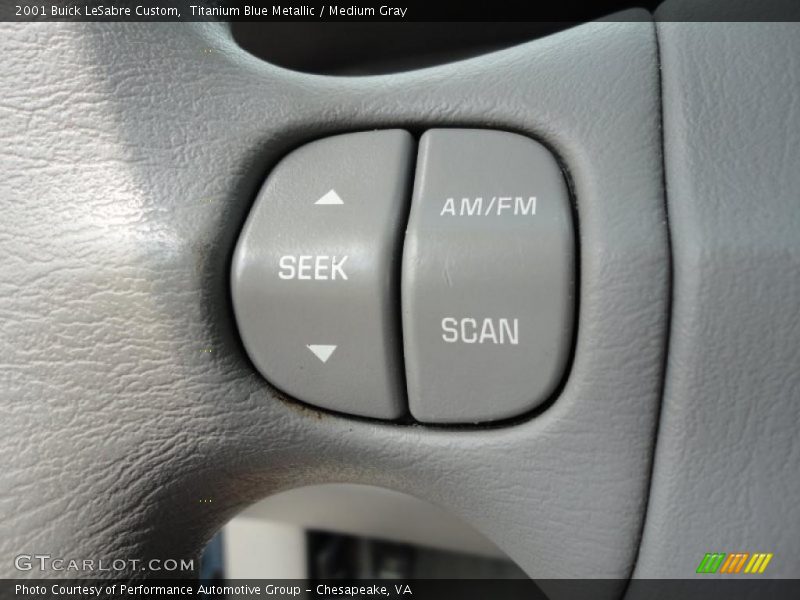 Titanium Blue Metallic / Medium Gray 2001 Buick LeSabre Custom