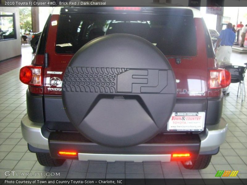 Brick Red / Dark Charcoal 2010 Toyota FJ Cruiser 4WD
