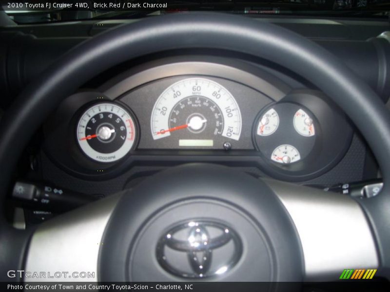 Brick Red / Dark Charcoal 2010 Toyota FJ Cruiser 4WD