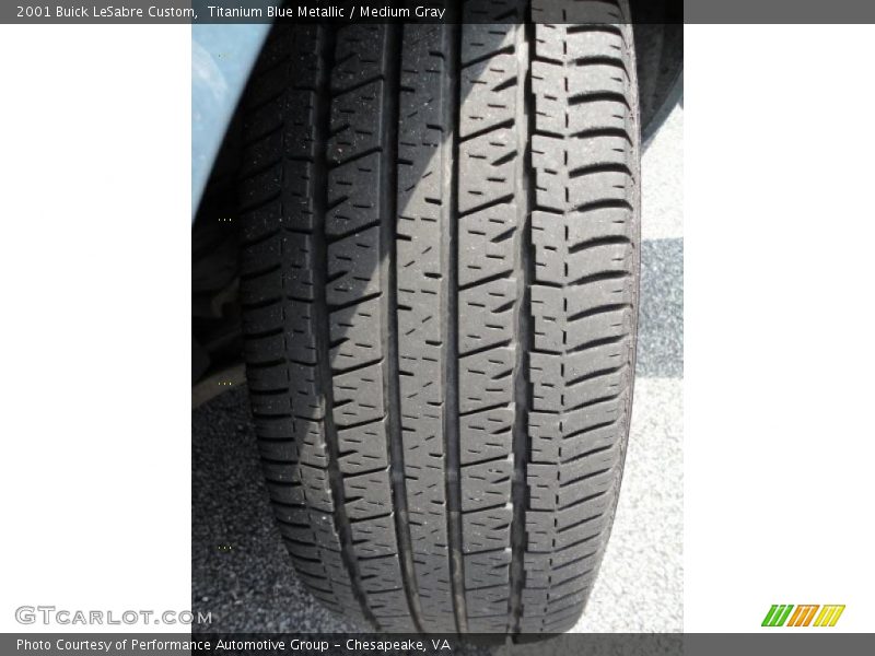 Titanium Blue Metallic / Medium Gray 2001 Buick LeSabre Custom