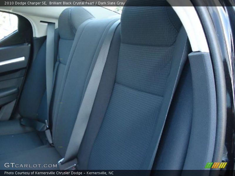 Brilliant Black Crystal Pearl / Dark Slate Gray 2010 Dodge Charger SE