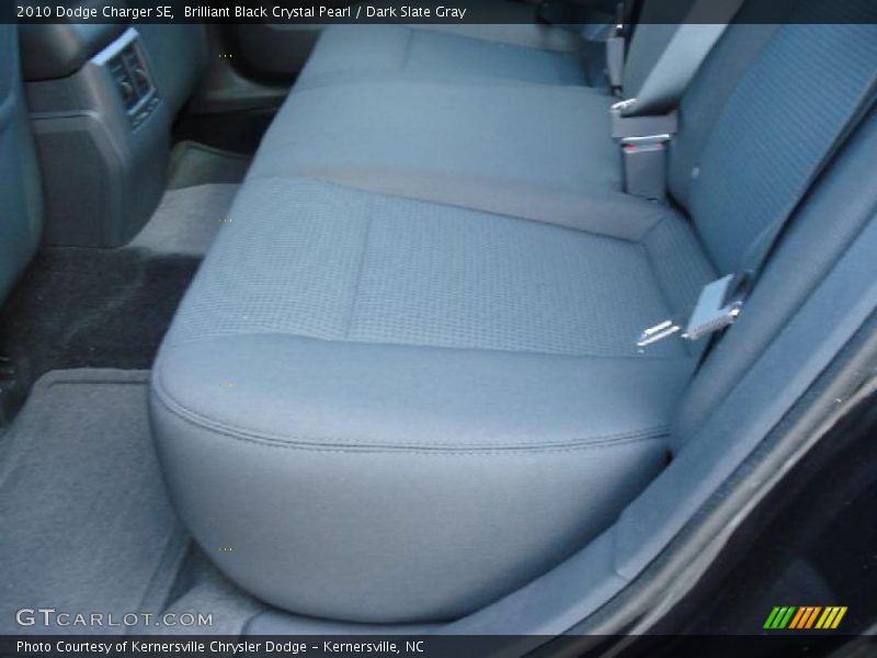 Brilliant Black Crystal Pearl / Dark Slate Gray 2010 Dodge Charger SE