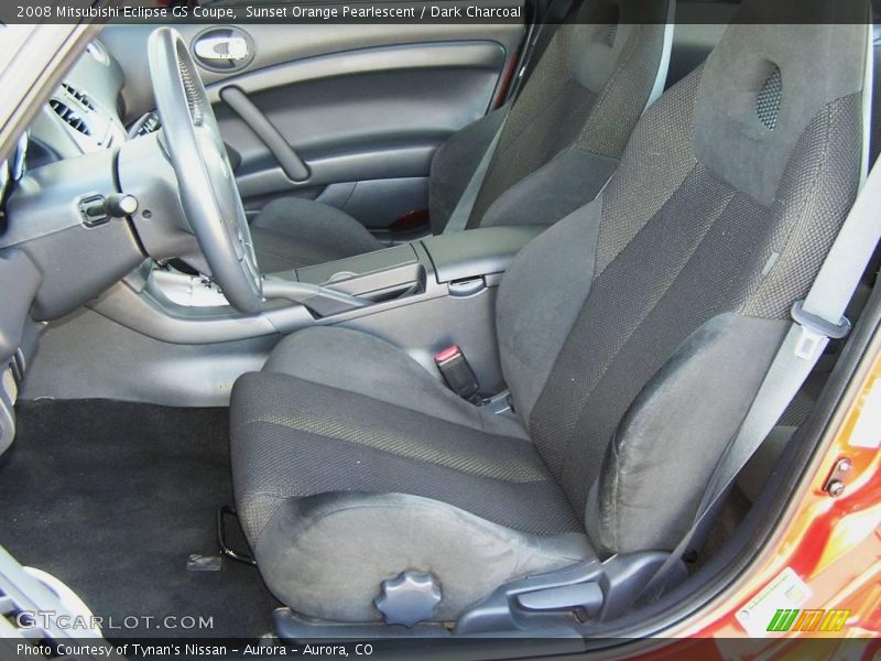 Sunset Orange Pearlescent / Dark Charcoal 2008 Mitsubishi Eclipse GS Coupe