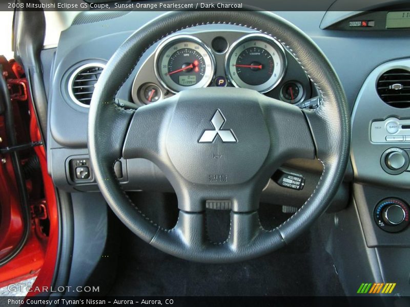 Sunset Orange Pearlescent / Dark Charcoal 2008 Mitsubishi Eclipse GS Coupe