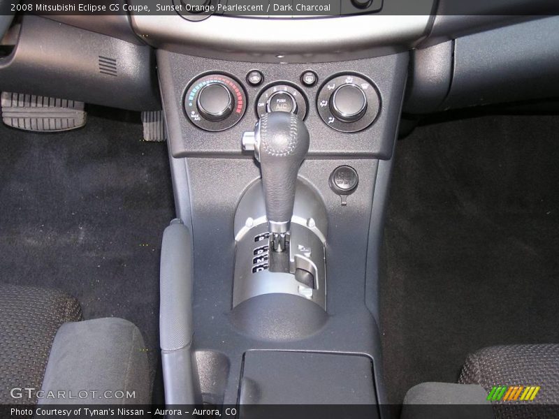 Sunset Orange Pearlescent / Dark Charcoal 2008 Mitsubishi Eclipse GS Coupe