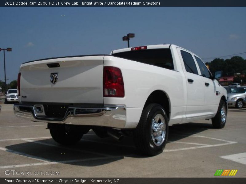 Bright White / Dark Slate/Medium Graystone 2011 Dodge Ram 2500 HD ST Crew Cab