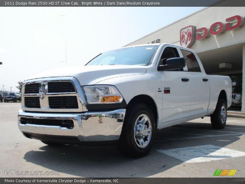 Bright White / Dark Slate/Medium Graystone 2011 Dodge Ram 2500 HD ST Crew Cab