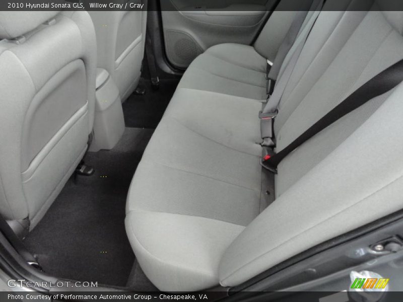 Willow Gray / Gray 2010 Hyundai Sonata GLS