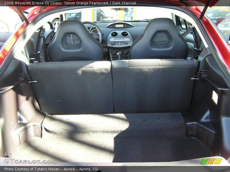 Sunset Orange Pearlescent / Dark Charcoal 2008 Mitsubishi Eclipse GS Coupe