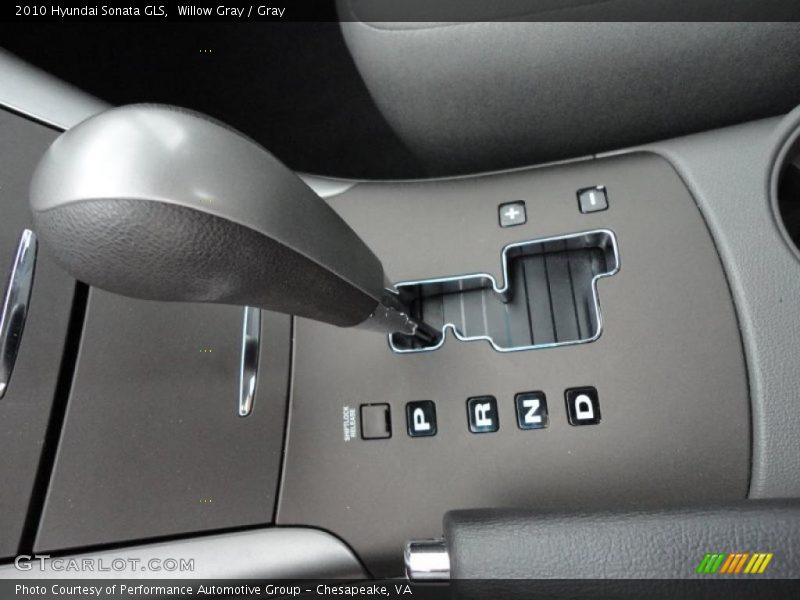 Willow Gray / Gray 2010 Hyundai Sonata GLS