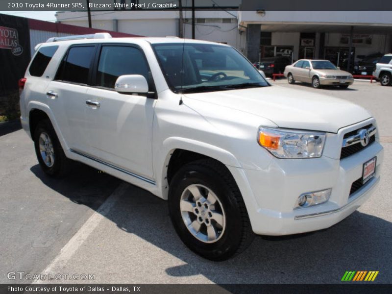 Blizzard White Pearl / Graphite 2010 Toyota 4Runner SR5