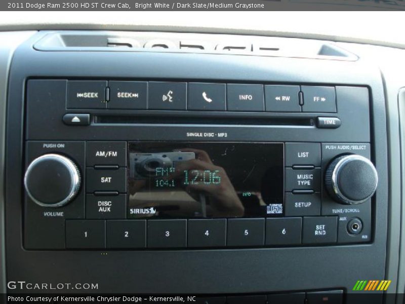 Bright White / Dark Slate/Medium Graystone 2011 Dodge Ram 2500 HD ST Crew Cab