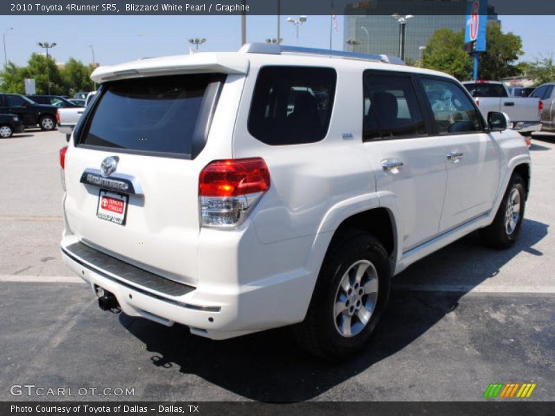 Blizzard White Pearl / Graphite 2010 Toyota 4Runner SR5