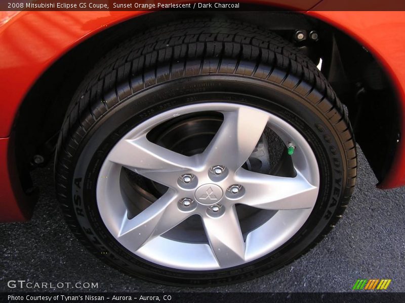 Sunset Orange Pearlescent / Dark Charcoal 2008 Mitsubishi Eclipse GS Coupe