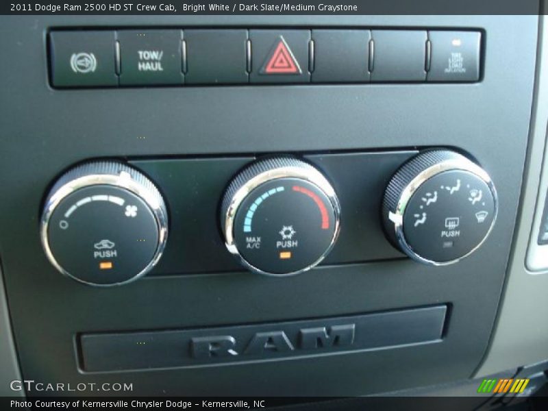 Bright White / Dark Slate/Medium Graystone 2011 Dodge Ram 2500 HD ST Crew Cab