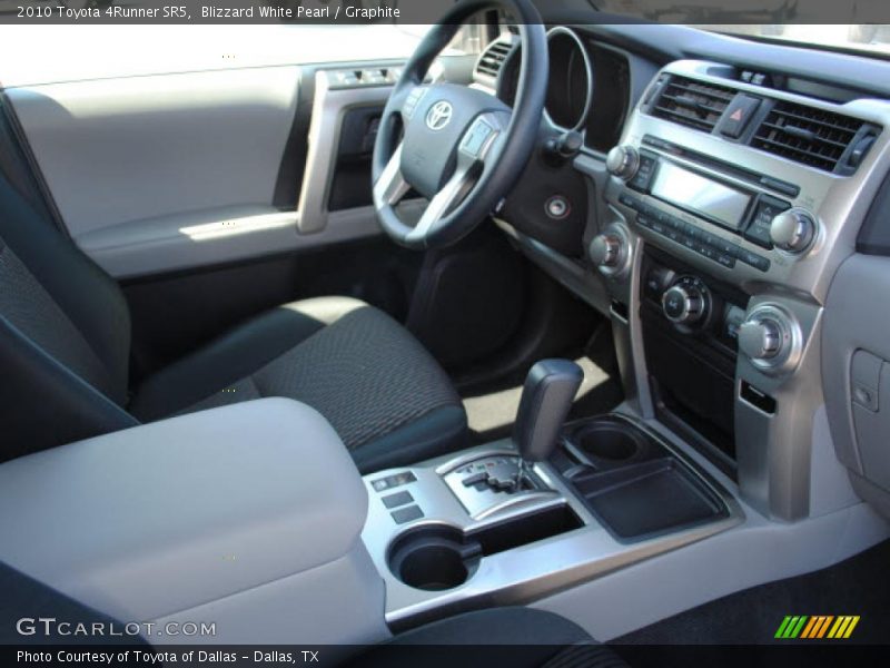 Blizzard White Pearl / Graphite 2010 Toyota 4Runner SR5