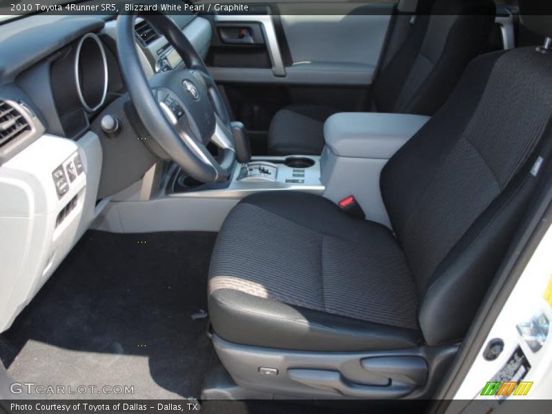 Blizzard White Pearl / Graphite 2010 Toyota 4Runner SR5