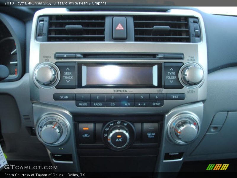 Blizzard White Pearl / Graphite 2010 Toyota 4Runner SR5