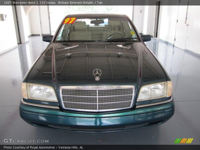 Brilliant Emerald Metallic / Tan 1997 Mercedes-Benz C 230 Sedan