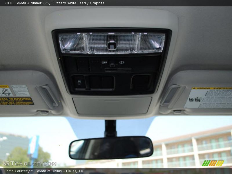 Blizzard White Pearl / Graphite 2010 Toyota 4Runner SR5