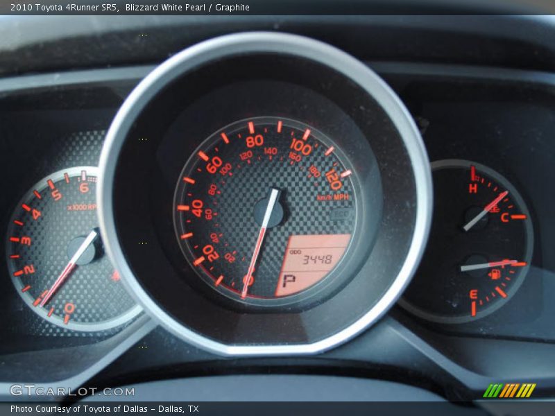 Blizzard White Pearl / Graphite 2010 Toyota 4Runner SR5