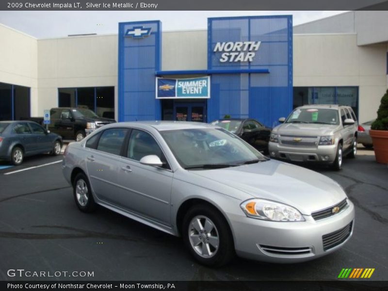 Silver Ice Metallic / Ebony 2009 Chevrolet Impala LT