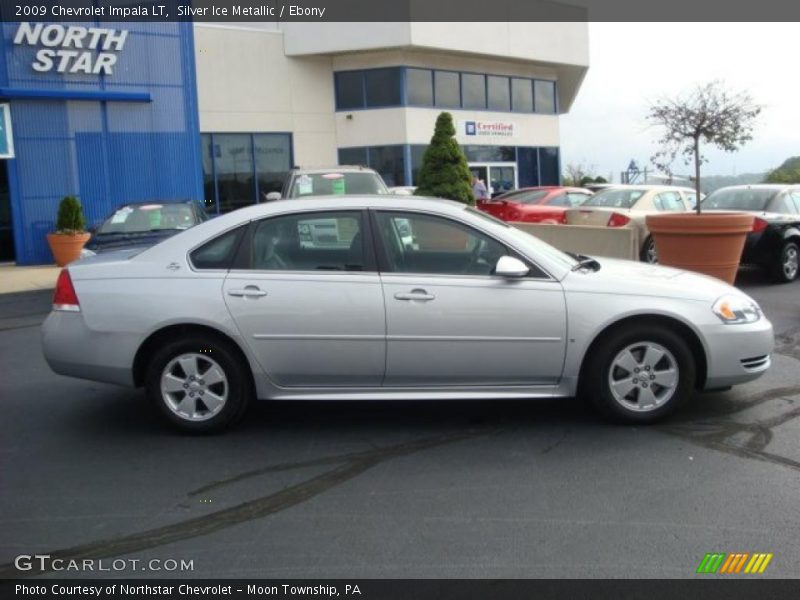 Silver Ice Metallic / Ebony 2009 Chevrolet Impala LT
