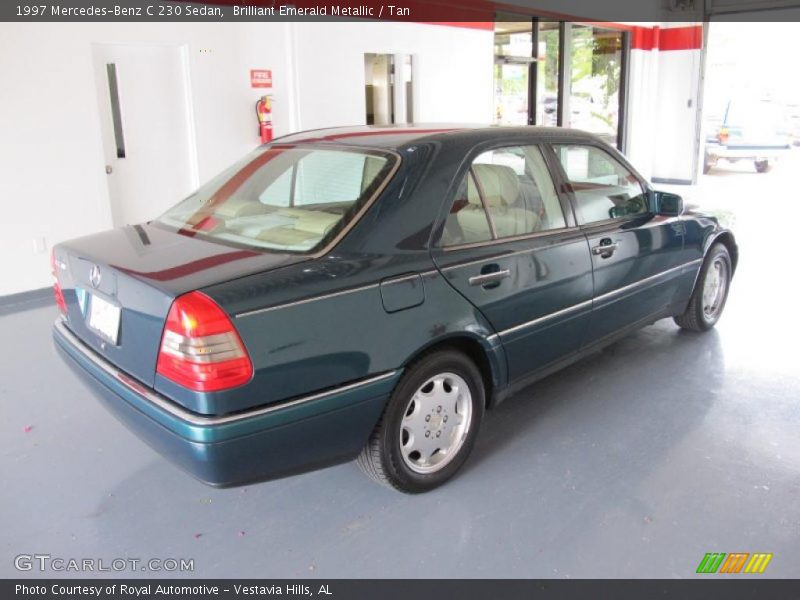 Brilliant Emerald Metallic / Tan 1997 Mercedes-Benz C 230 Sedan