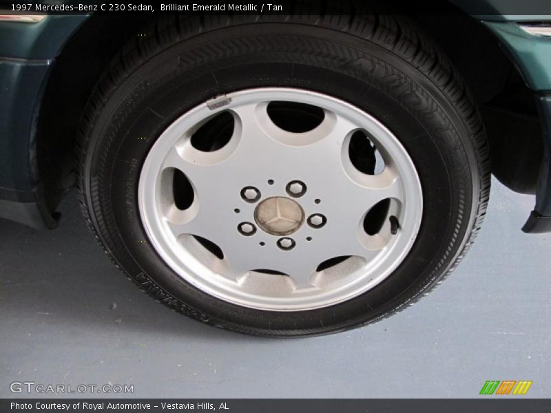 Brilliant Emerald Metallic / Tan 1997 Mercedes-Benz C 230 Sedan