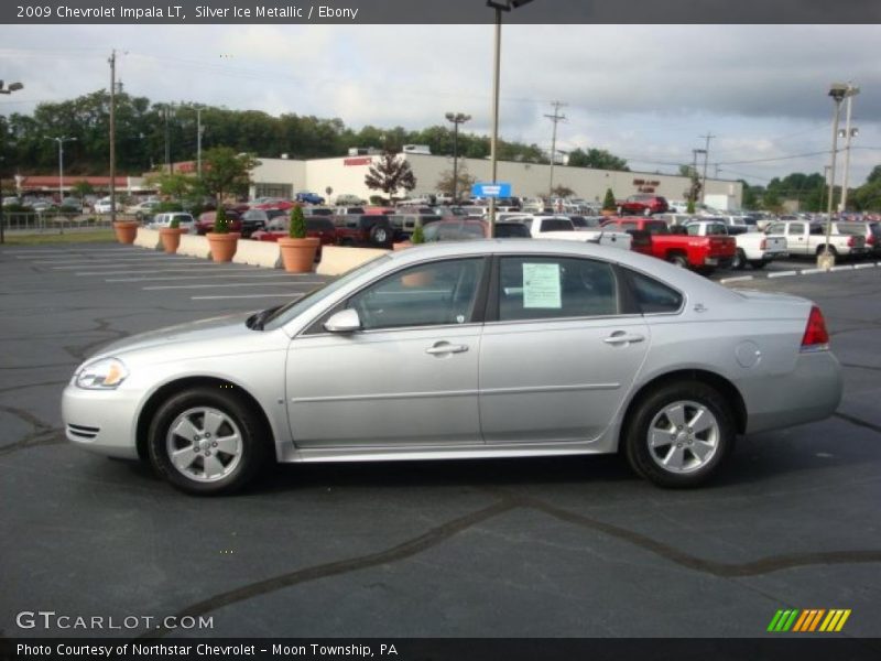 Silver Ice Metallic / Ebony 2009 Chevrolet Impala LT