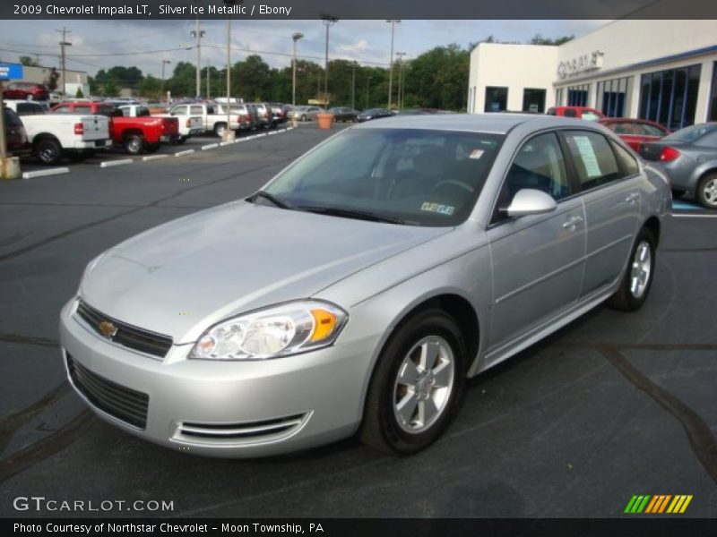 Silver Ice Metallic / Ebony 2009 Chevrolet Impala LT