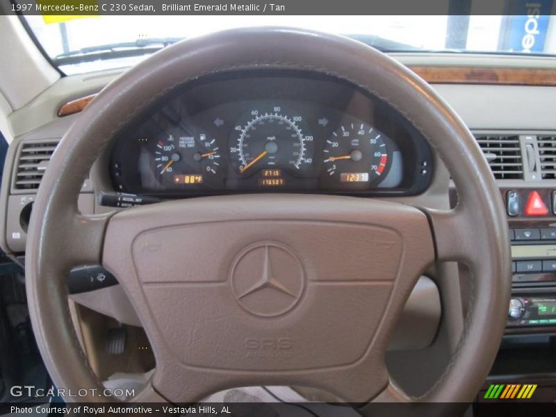 Brilliant Emerald Metallic / Tan 1997 Mercedes-Benz C 230 Sedan