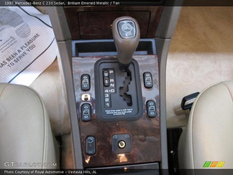 Brilliant Emerald Metallic / Tan 1997 Mercedes-Benz C 230 Sedan