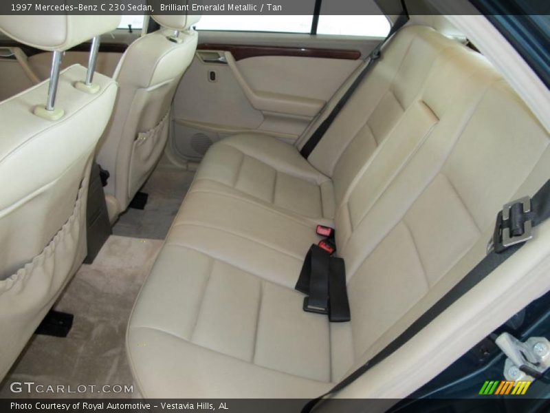 Brilliant Emerald Metallic / Tan 1997 Mercedes-Benz C 230 Sedan