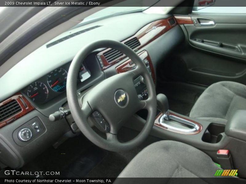 Silver Ice Metallic / Ebony 2009 Chevrolet Impala LT