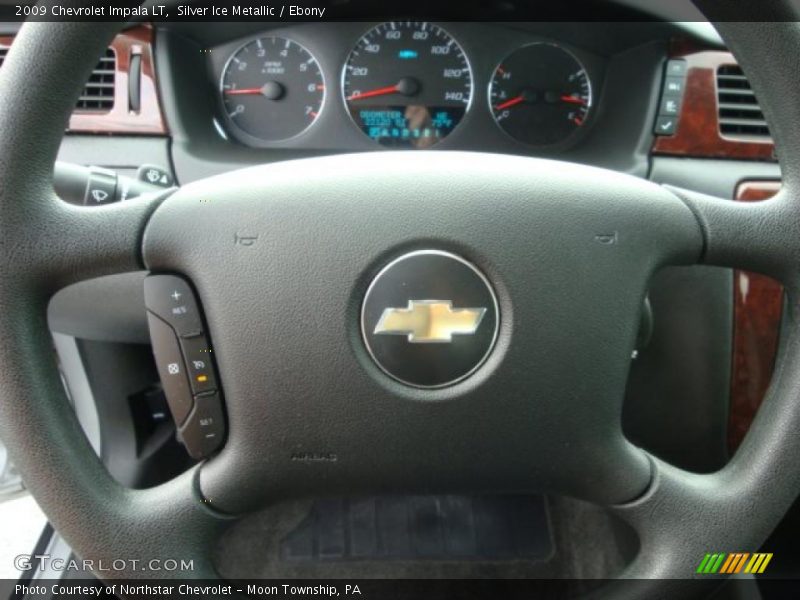 Silver Ice Metallic / Ebony 2009 Chevrolet Impala LT