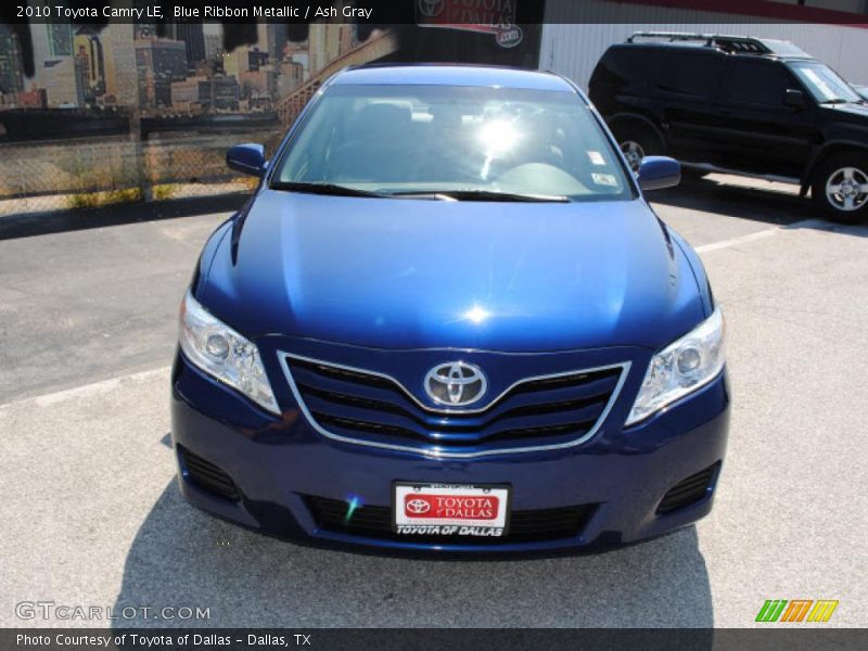 Blue Ribbon Metallic / Ash Gray 2010 Toyota Camry LE