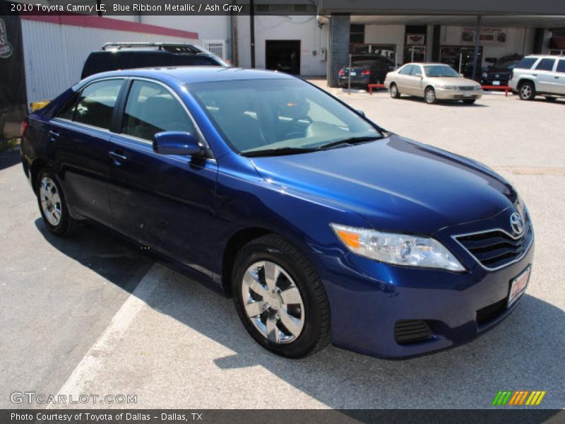 Blue Ribbon Metallic / Ash Gray 2010 Toyota Camry LE