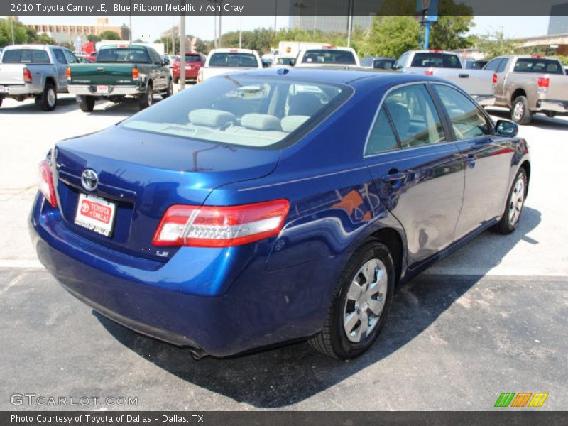 Blue Ribbon Metallic / Ash Gray 2010 Toyota Camry LE