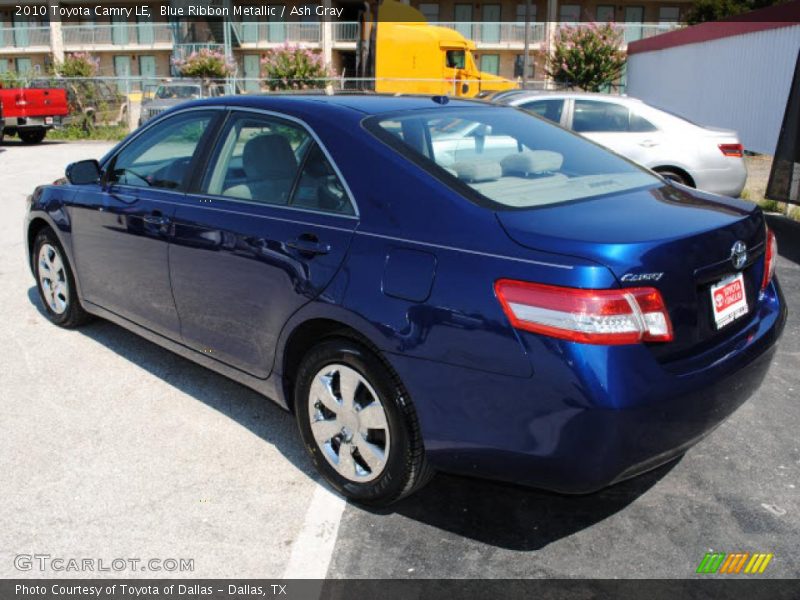 Blue Ribbon Metallic / Ash Gray 2010 Toyota Camry LE