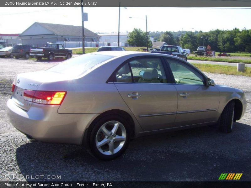 Golden Beige / Gray 2006 Hyundai Sonata LX V6