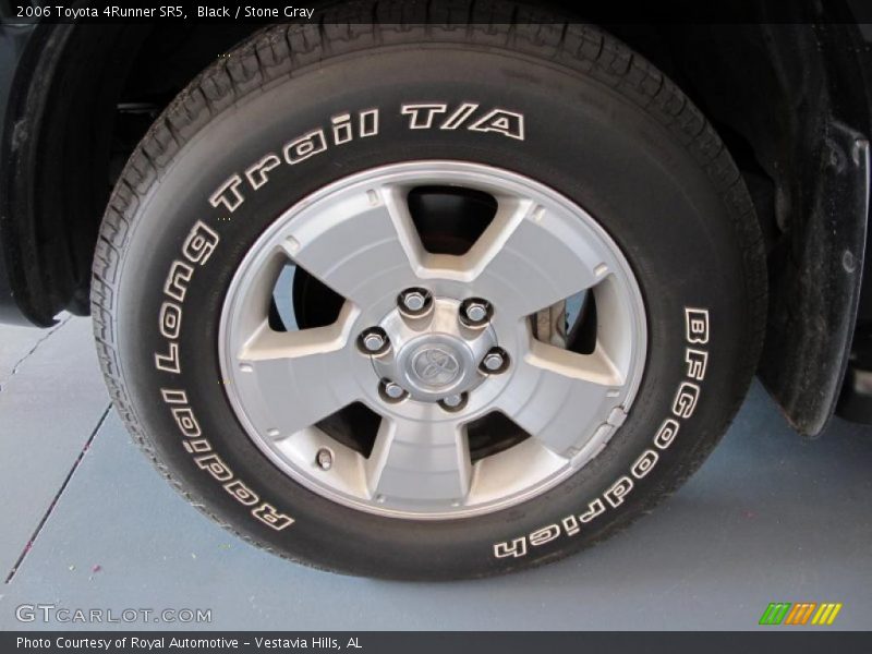 Black / Stone Gray 2006 Toyota 4Runner SR5
