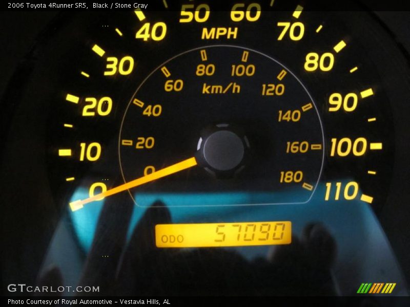 Black / Stone Gray 2006 Toyota 4Runner SR5