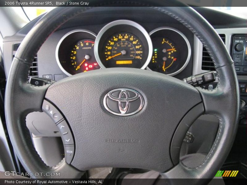 Black / Stone Gray 2006 Toyota 4Runner SR5