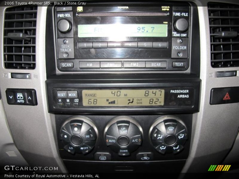 Black / Stone Gray 2006 Toyota 4Runner SR5
